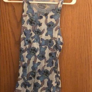 Disney stitch tank top